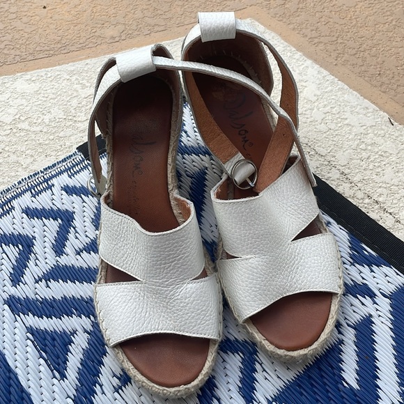 White leather Spanish espadrilles - Picture 4 of 5